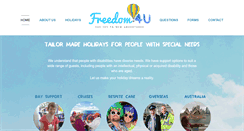 Desktop Screenshot of freedom4u.com.au